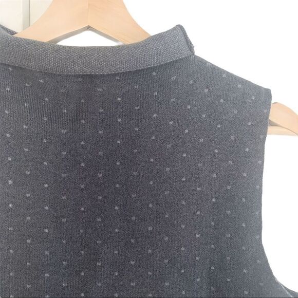 Nanette Lapore Polka-dot Mock Neck Sleeveless Top - Picture 3 of 8